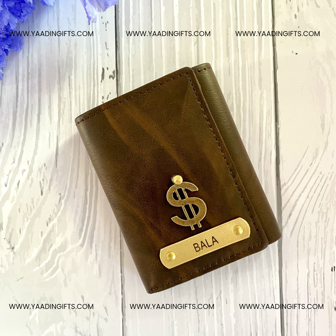 Unisex 3 fold wallet - C