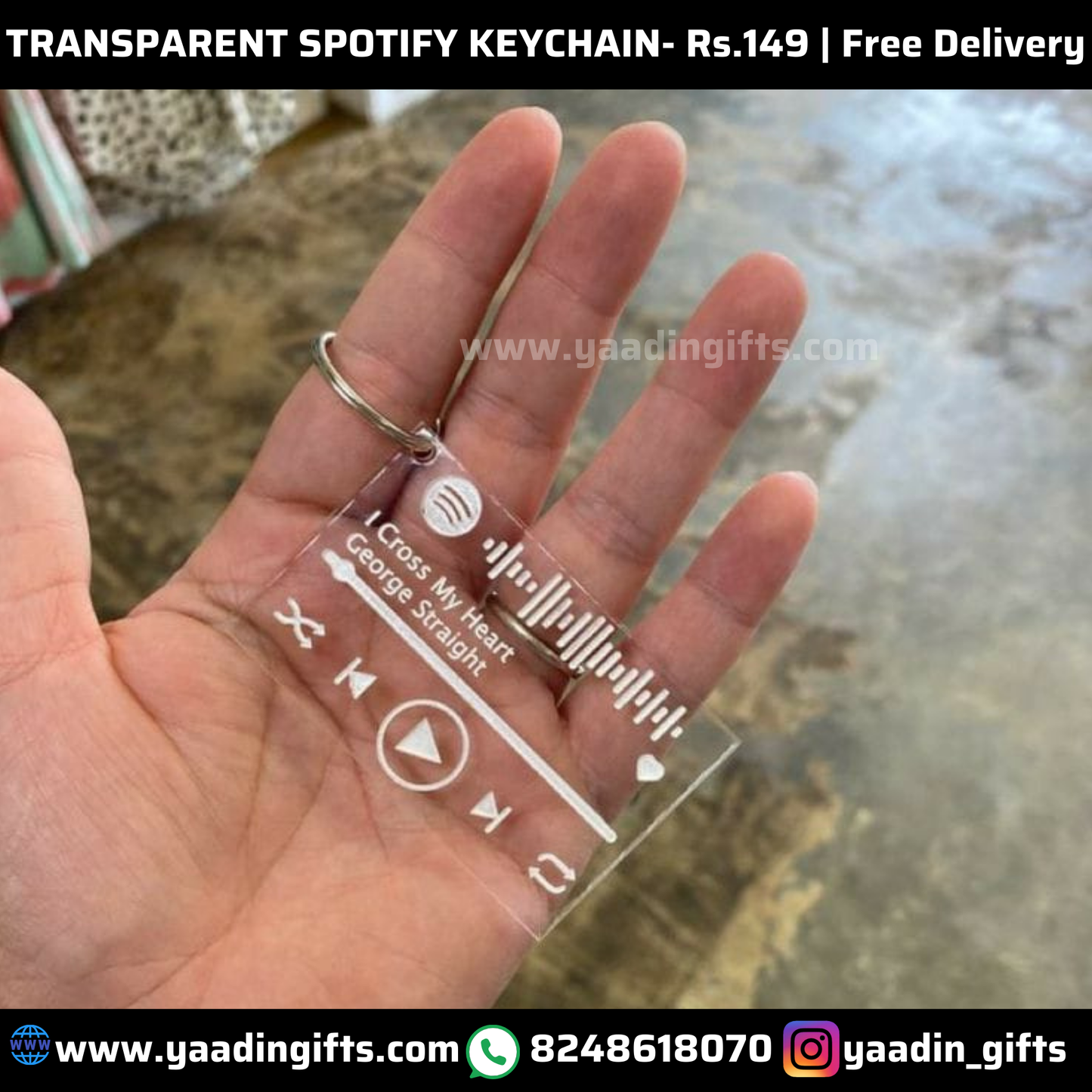 Spotify keychain