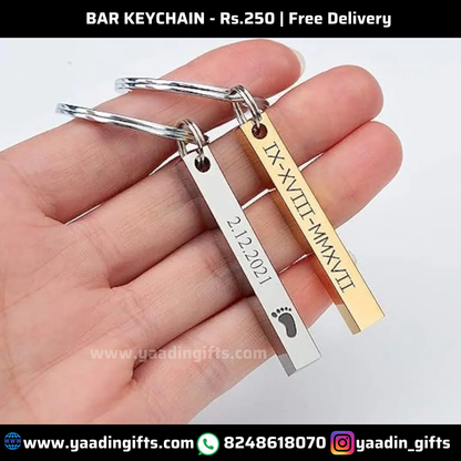 Bar keychain